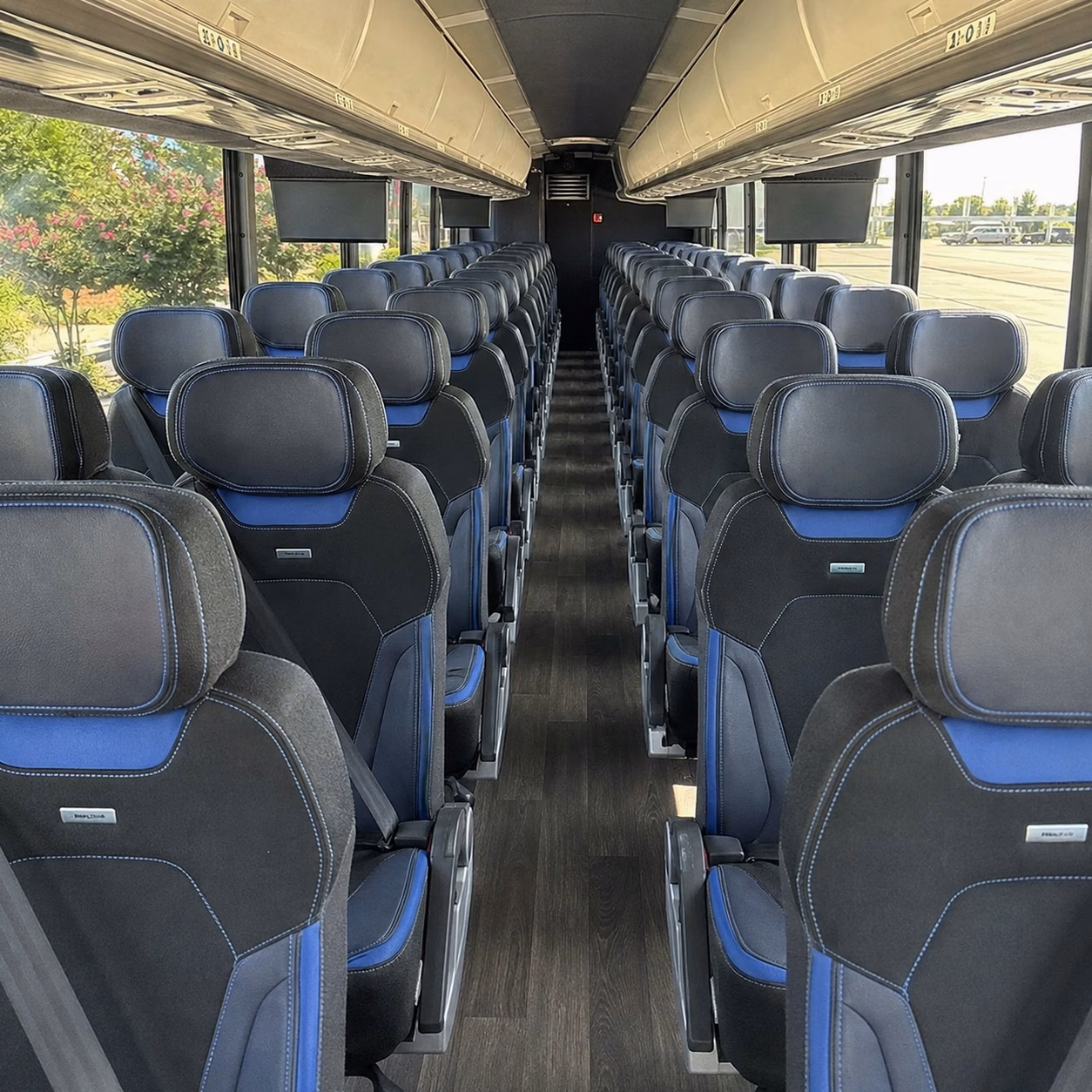 fremont charter bus interior