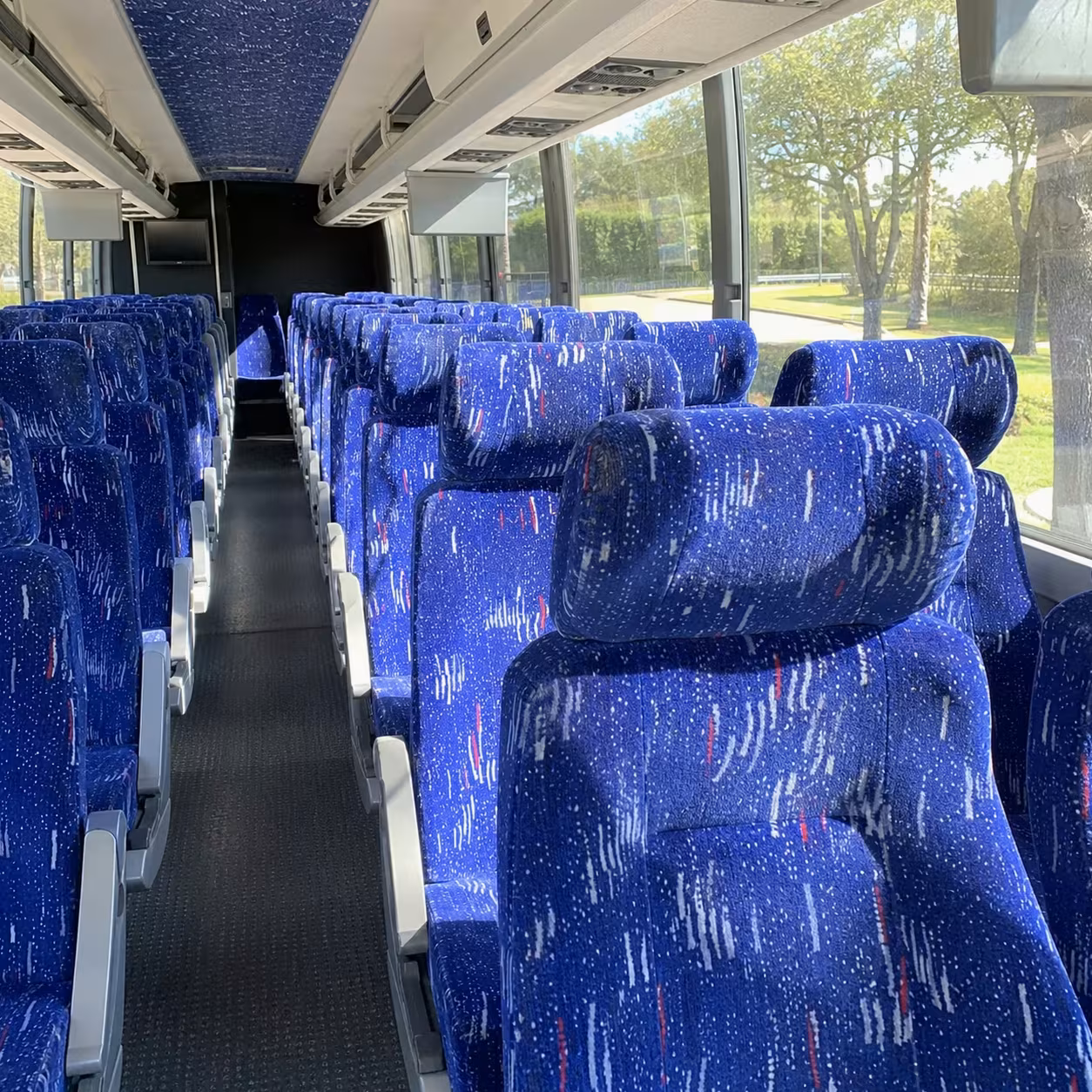 long distance multi day government charter bus rentals from fremont