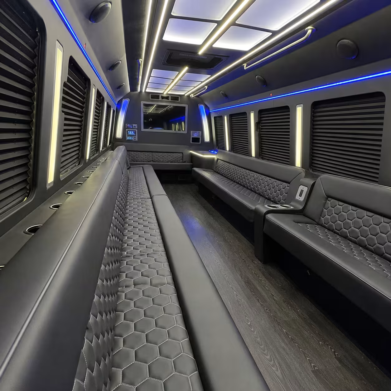party bus interior