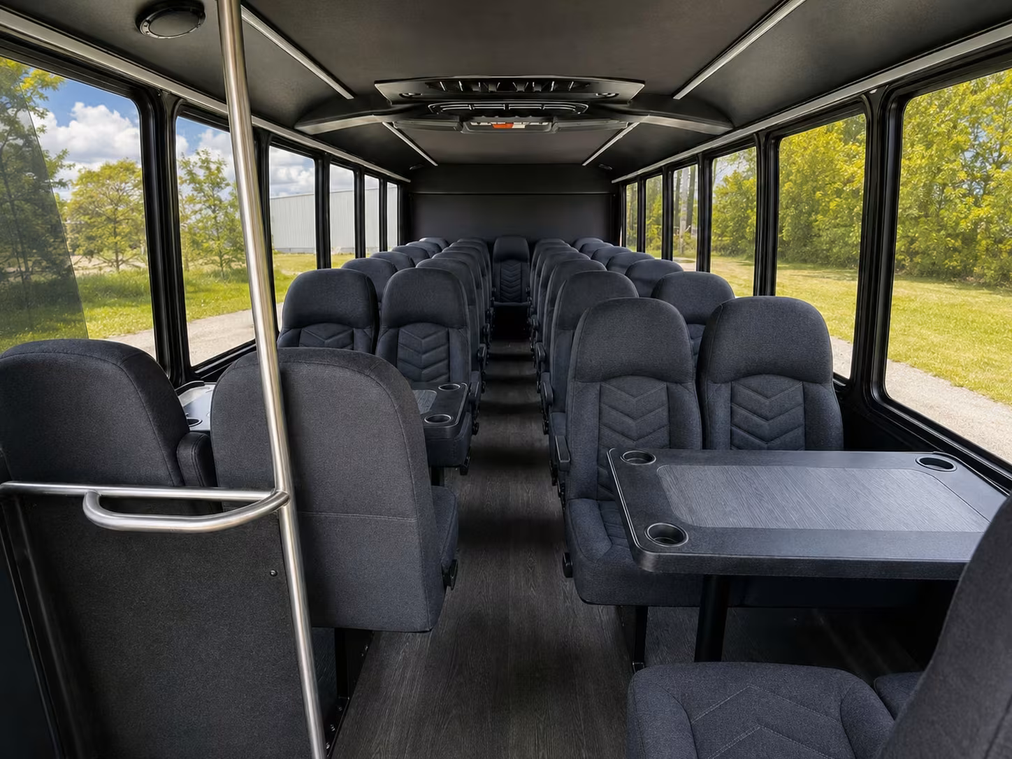 remote parking lot minibus rentals for large fremont employers