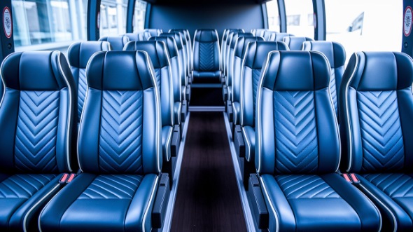 fremont 20 passenger minibus inside