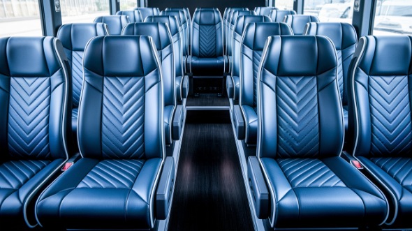 fremont 25 passenger minibus inside