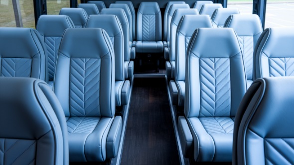 fremont 30 passenger minibus inside