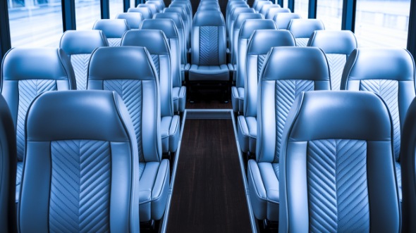 fremont 35 passenger minibus inside