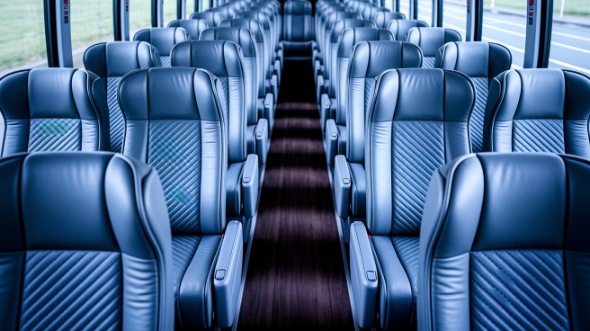 fremont 50 passenger charter bus interior