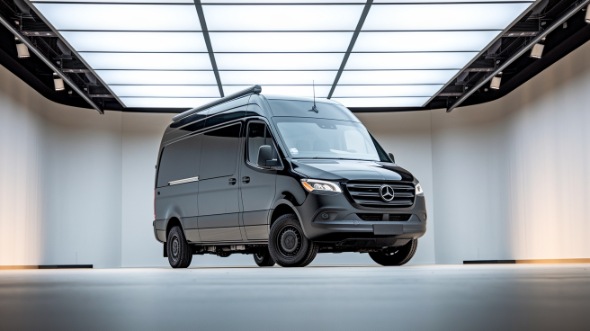 fremont sprinter van with driver